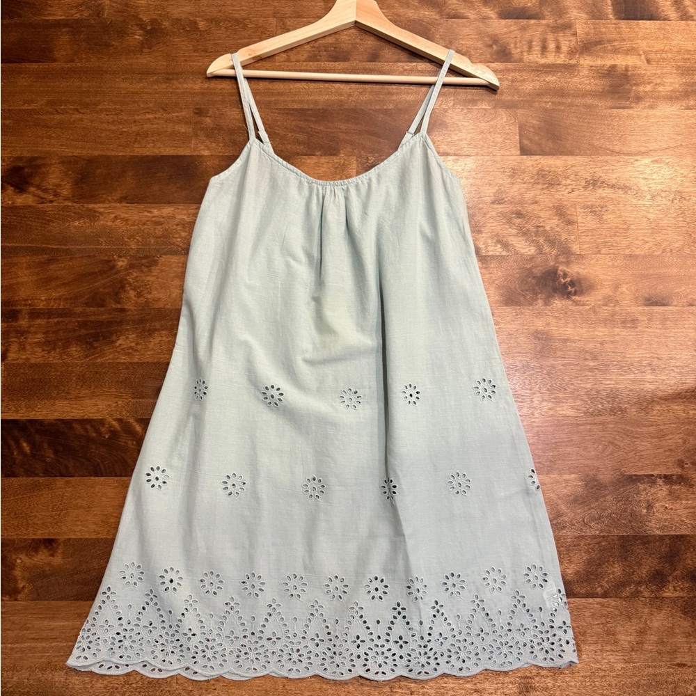 Cost Plus World Market Light Blue Chemise